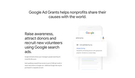 PPC for charities: Google Ad Grants .